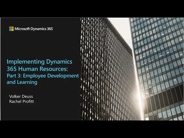 Outline Video HR Functional Series   Part 3  Employee Development - TechTalk