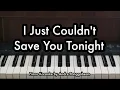 I Just Couldn't Save You Tonight - Ardhito Pramono ft. Aurelie | Piano Karaoke by Andre Panggabean
