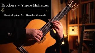 Download Yngwie Malmsteen - Brothers / Classical guitar cover. MP3