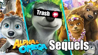 the awful alpha and omega sequels 