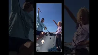 Sailing with us is fun ⚓️⛵️🕺#sailing #florida #sailboat #dancing #sailboatrefit #shorts