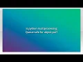 Is python multiprocessing Queue safe for object put