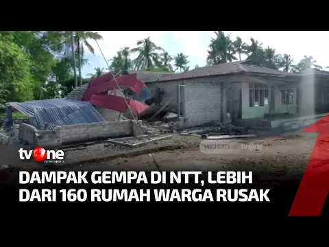 Dampak Gempa 7,4 Magnitudo, Lebih Dari 160 Rumah Warga Rusak