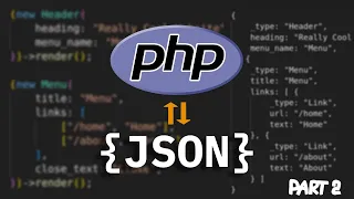 Storing PHP objects in Database as JSON PHP CMS Project Part 2