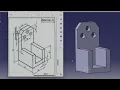 Catia V5 Tutorial Beginner Drawing Exercise 14