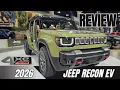 De eerste openlucht offroad elektrische auto | Jeep Recon 4xe | LA Auto Show | Review | Onthulling