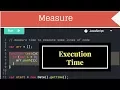 how to Measure Execution time in JavaScript