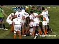 James Haskell's punches on Justin Downey  Highlanders vs Cheetahs