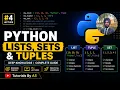Python Tutorial Lists Tuples Sets in Python Complete Guide Tutorials By AS