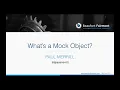 What is a Mock Object and How Do I Use It