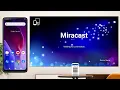 MIRACAST How to connect android phone to SUREWHEEL Q3 projector method 2