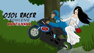 Download Ojol Racer Bonceng Kuntilanak - Kartun Hantu Lucu MP3