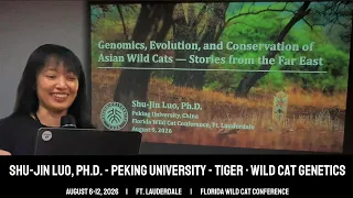 Shu-Jin Luo, Ph.D. - Peking University Tiger · Wild cat genetics
