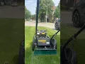 New DIY Lawn Striper works better than the last one