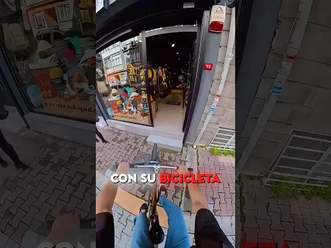 Robo épico en la tienda de bicicletas 😂🚲