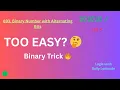693 Binary Number with Alternating Bits Leetcode Daily Question