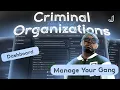 Criminal Illegal Organization System FiveM Script - Core QBox Jota Dev
