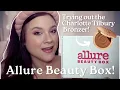 APRIL 2024 ALLURE BEAUTY BOX UNBOXING TRY-ONS THE CHARLOTTE TILBURY SUNKISSED BRONZER