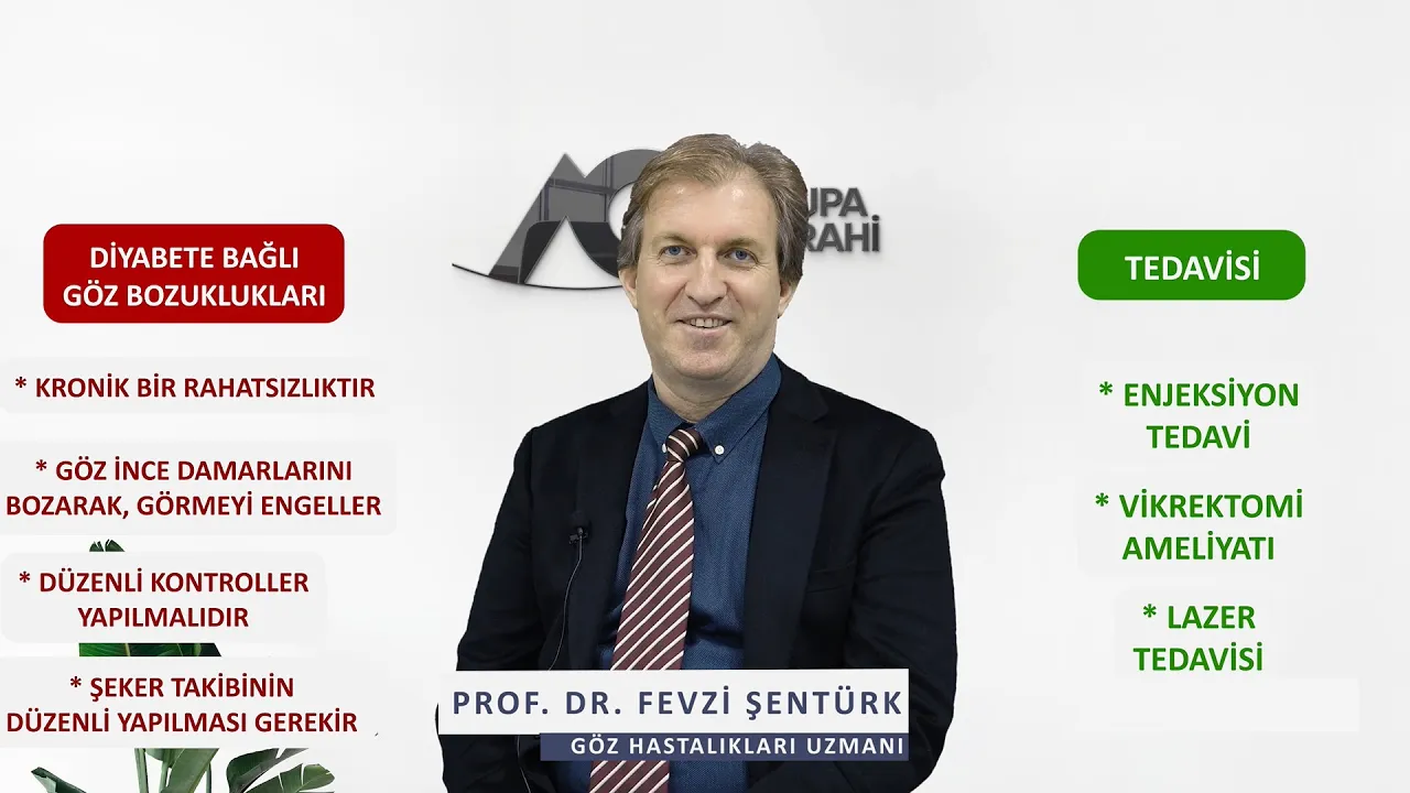 Şeker Hastalığına Bağlı Retina Bozuklukları