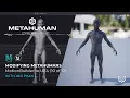 Modifying MetaHumans - MotionBuilder to UE4 10 of 12