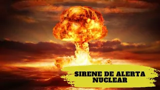 تنبيه صوت صفارة الإنذار النووية دندنها