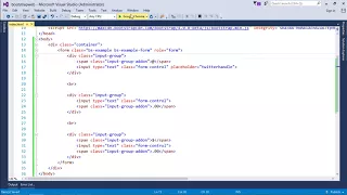 Bootstrap - Input Groups