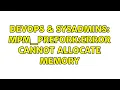 DevOps SysAdmins mpm - prefork error Cannot allocate memory 3 Solutions