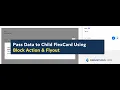 OS67 Pass Data to Child FlexCard Using Block Action Flyout OmniStudio Salesforce Tutorial 2025