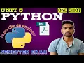 Python Unit 5 Numpy Pandas Matplotlib GUI TKINTER 2nd