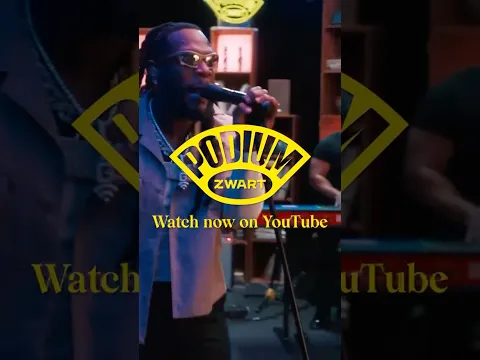 Watch the new Burna Boy concert on the Podium ZWART YouTube channel now💛🖤