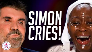 nightbirde tribute choir makes simon cowell cry on agt 2023 
