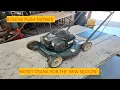 Bolens 20 Inch Push Mower New Season And It Won t Crank