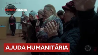 Equipe missionária visita pessoas que se sentem desamparadas na Ucrânia