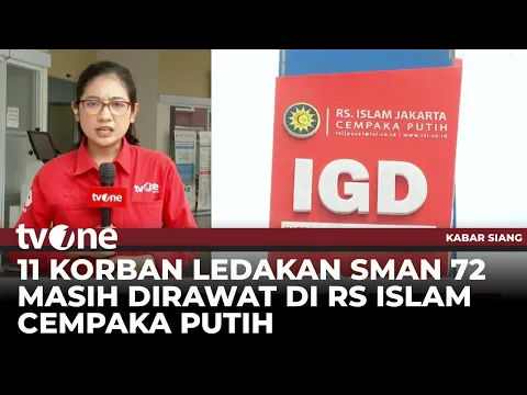 Korban Ledakan SMAN 72 yang Alami Luka Parah akan Jalani Tindakan Medis