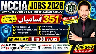 NCCIA Jobs 2026 Online Apply |How to Apply, Qualification, Age Limit, Salary & Physical Requirements