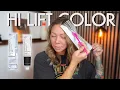 how to use ION hi lift permanent hair color from sally s lift without bleach