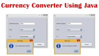 Currency Converter Using Java
