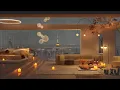 Download Lagu Cozy Bedroom Ambience in a Rainy Night at New York City 🎵 Soft Piano Jazz Music for Deep Relaxation