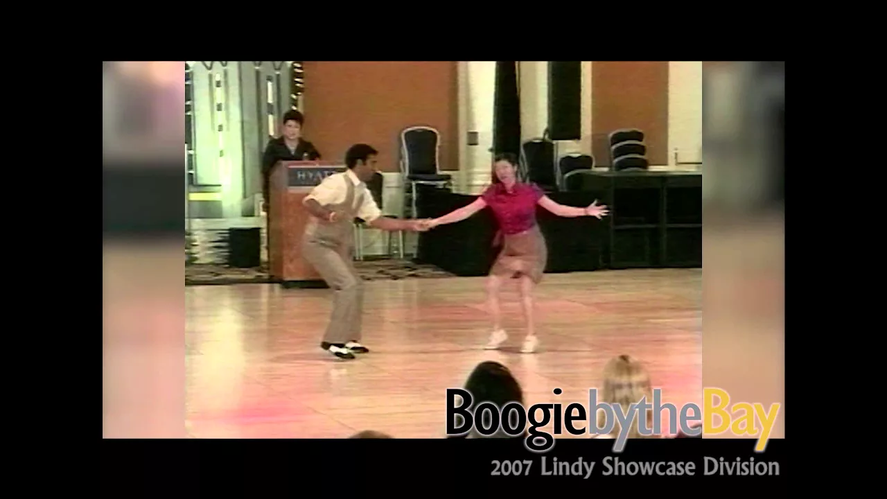 Nathan Diaz & Audrey Kanemoto - 2007 Boogie by the Bay (BbB) - Lindy Showcase Division - Video Vault