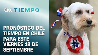 Comienzan las Fiestas Patrias con sol: Revisa el pronóstico del tiempo para este 18