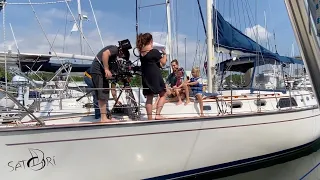 Behind the Scenes of American Ninja Warrior – Mermaid Ninja – St. Pete Sailing in Tampa Bay