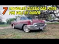 Exploring Craigslist Gems 7 CRAIGSLIST CLASSIC CAR FINDS FOR SALE BY OWNER