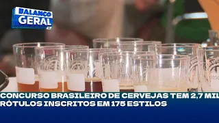 Blumenau: Concurso Brasileiro de Cervejas tem 2,7 mil rótulos inscritos em 175 estilos