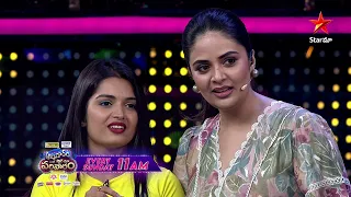 aadivaaram with star maa parivaaram promo animuthyalu vs jathi ratnalu this sun 11am starmaa