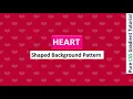 Heart Background Pattern Using Pure CSS Gradient Pure CSS Gradient Tutorial