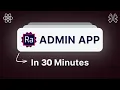 Learn react-admin in 30 minutes