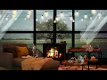 Cozy Cabin Porch Ambience - Rain & Thunderstorm Sounds 8 hours on Balcony for Sleep, Study, Relax