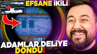 AWM İLE RAKİPLERİ ÇILDIRTTIM!! ADAMLAR KAFAYI YEDİ! | PUBG Mobile