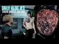 Tattoo Artist Daily Vlog - TIGER Chest Tattoo