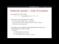 Selection Statement Lecture Notes Part 1 - Relational Operators